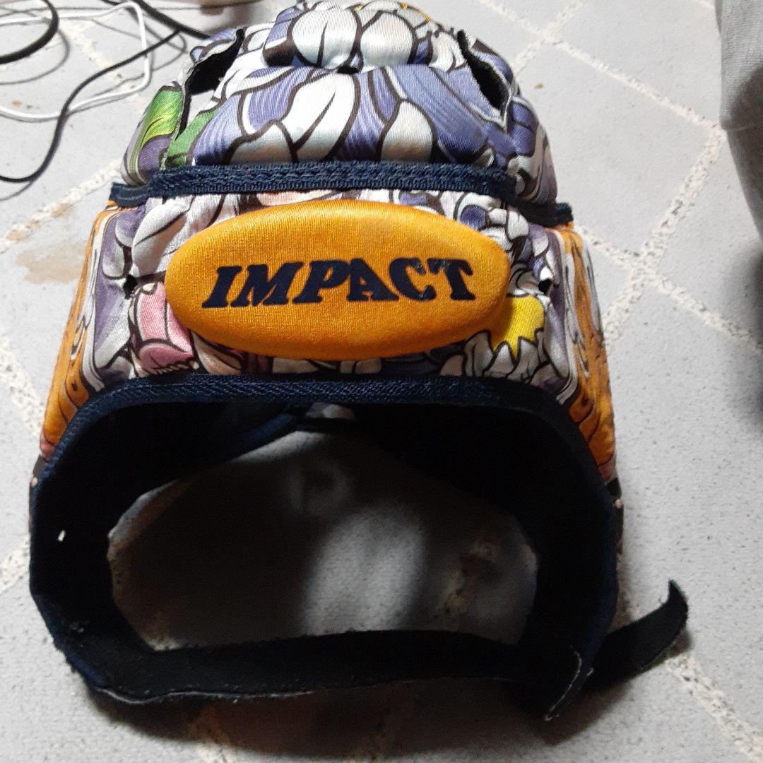 Impact ラグビー ヘッドギア 虎デザイン