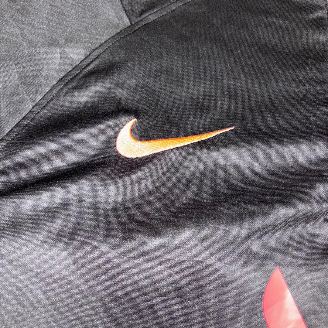 PARIS SAINT GERMAIN NIKE XLドリルトップ　黒　ピンク