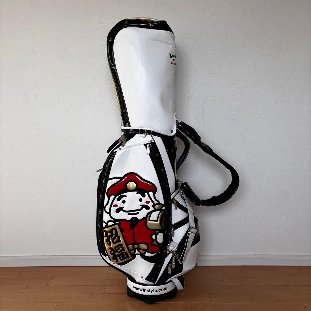 ゴルフバッグWINWIN STYLEえびす様キャディバッグ限定100生産