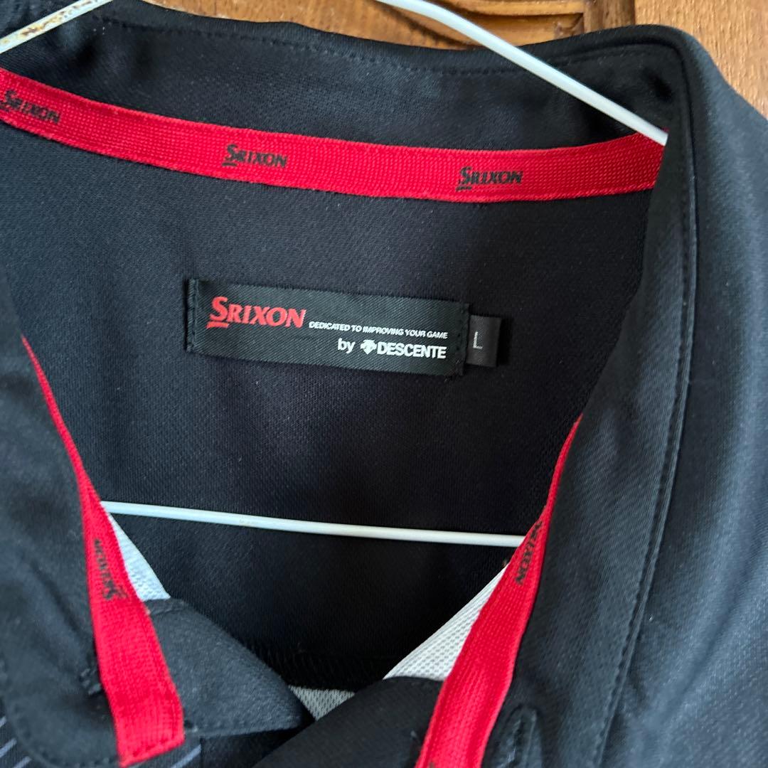 Srixon ブラック シャツ　スエット　まとめ売り　サイズL 2点