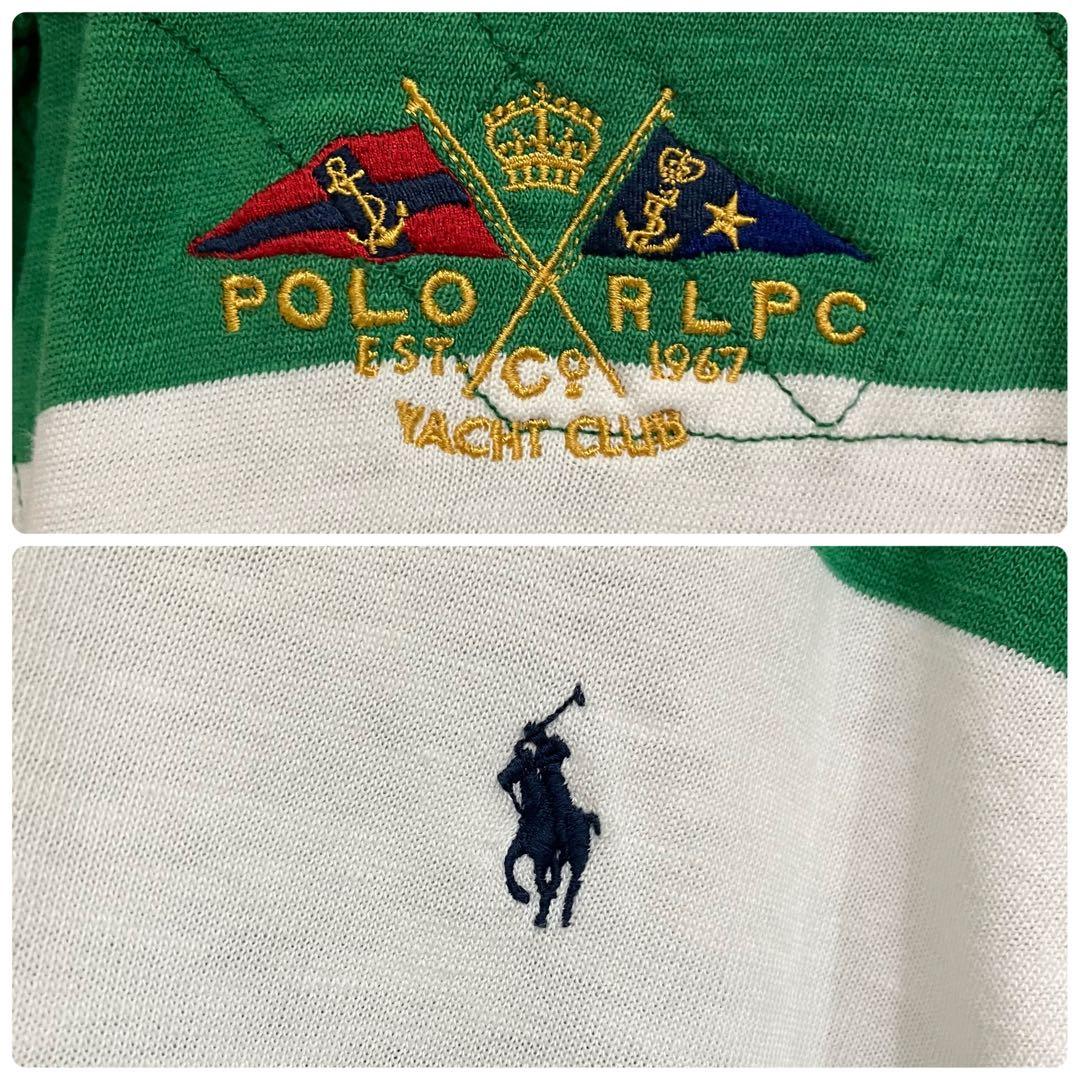 POLO RALPH LAUREN ラルフローレン ラガーシャツ ボーダー XL