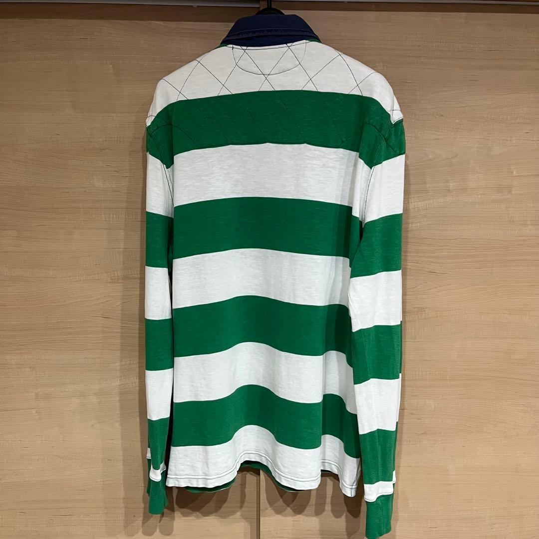 POLO RALPH LAUREN ラルフローレン ラガーシャツ ボーダー XL