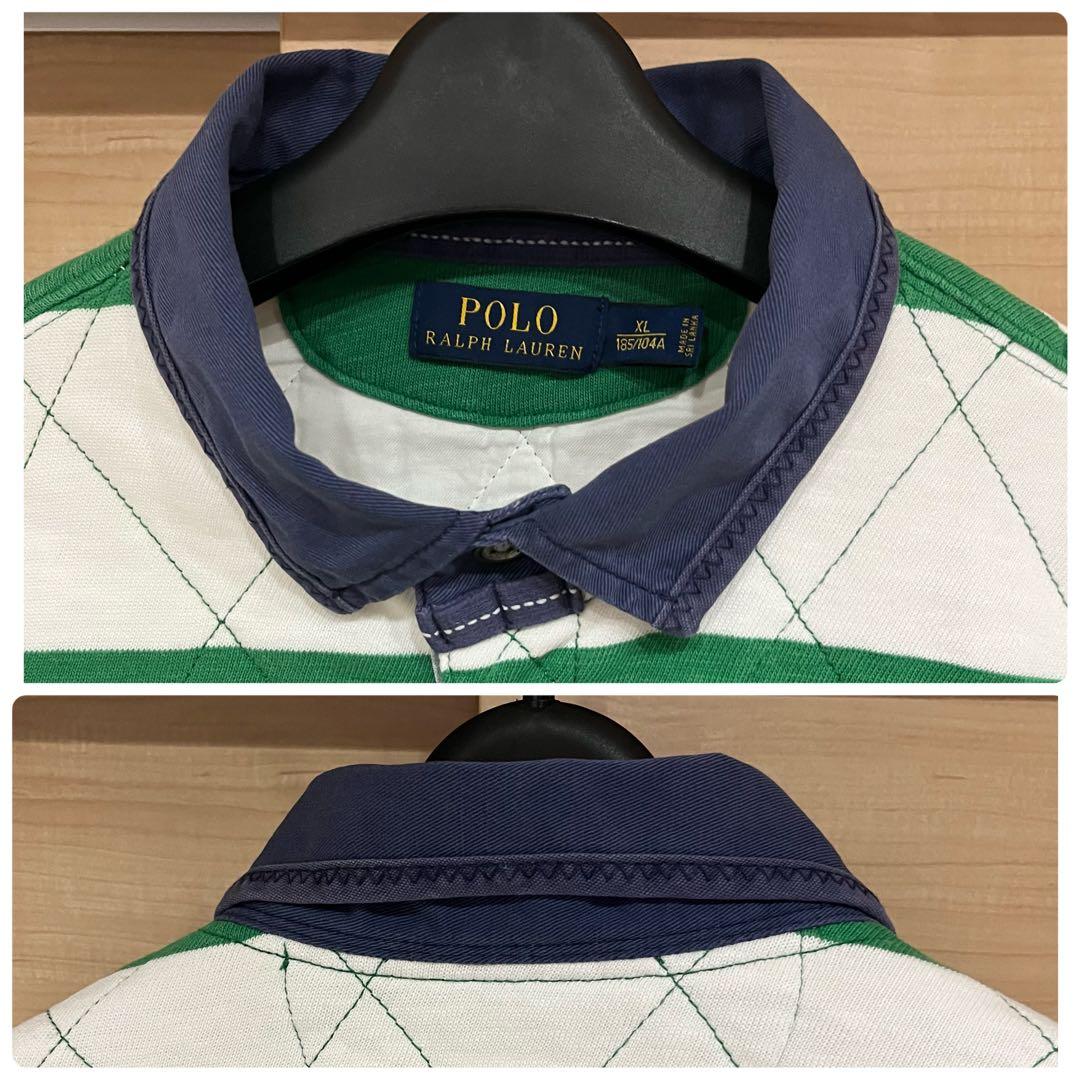 POLO RALPH LAUREN ラルフローレン ラガーシャツ ボーダー XL