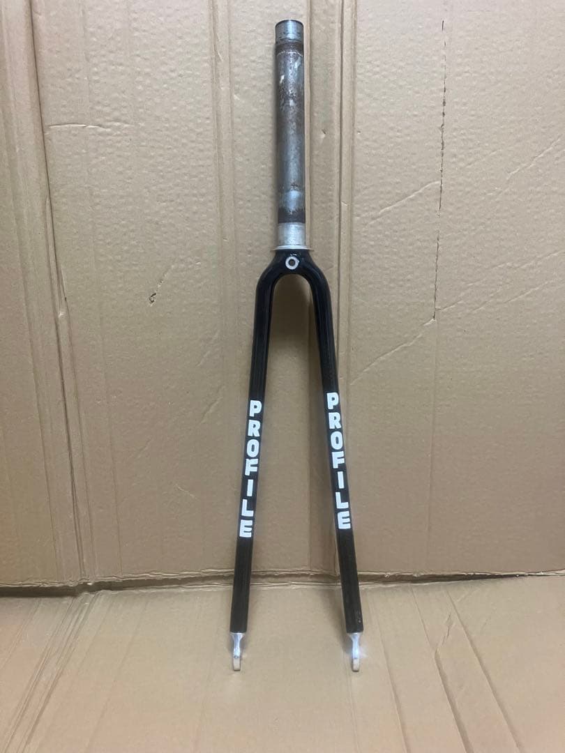 値下げ 中古 PROFILE BRCカーボンフォーク 700c 1インチ エアロ