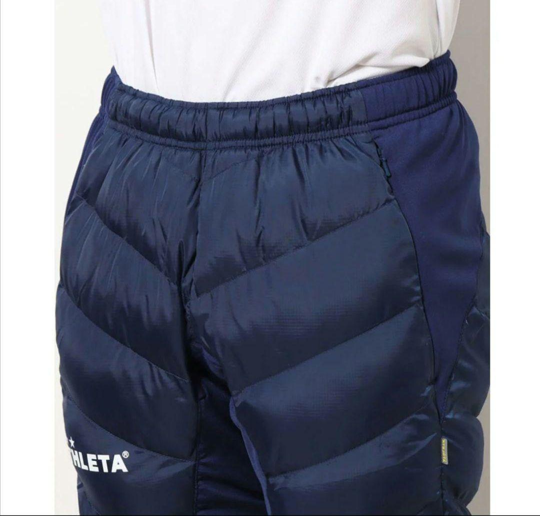 新品未使用タグ付 アスレタ 中綿 ウォームパンツ サッカーフットサル XL