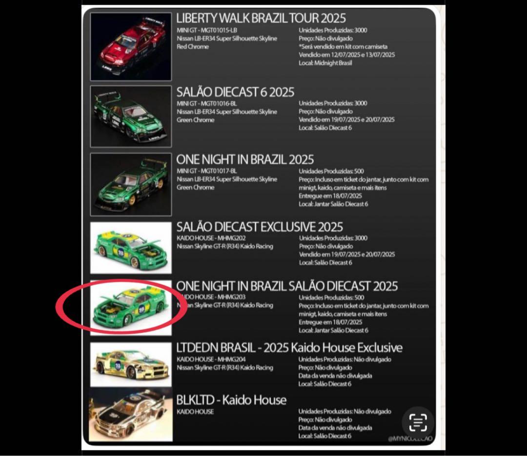 ミニGT 街道ハウス ブラジル KAIDO HOUSE BRAZIL