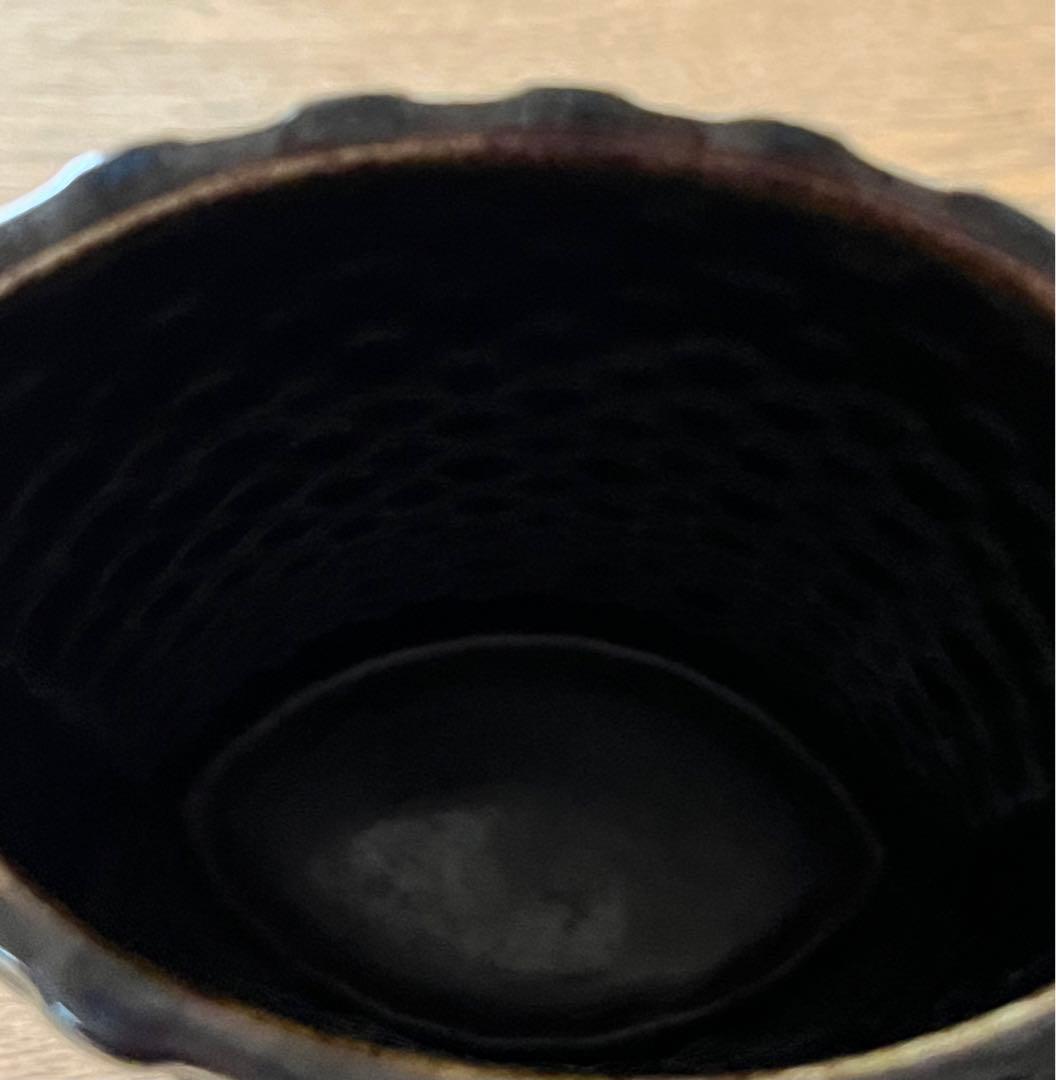 アラビア　ハレキーニ　フラワーベース　ダークブラウン