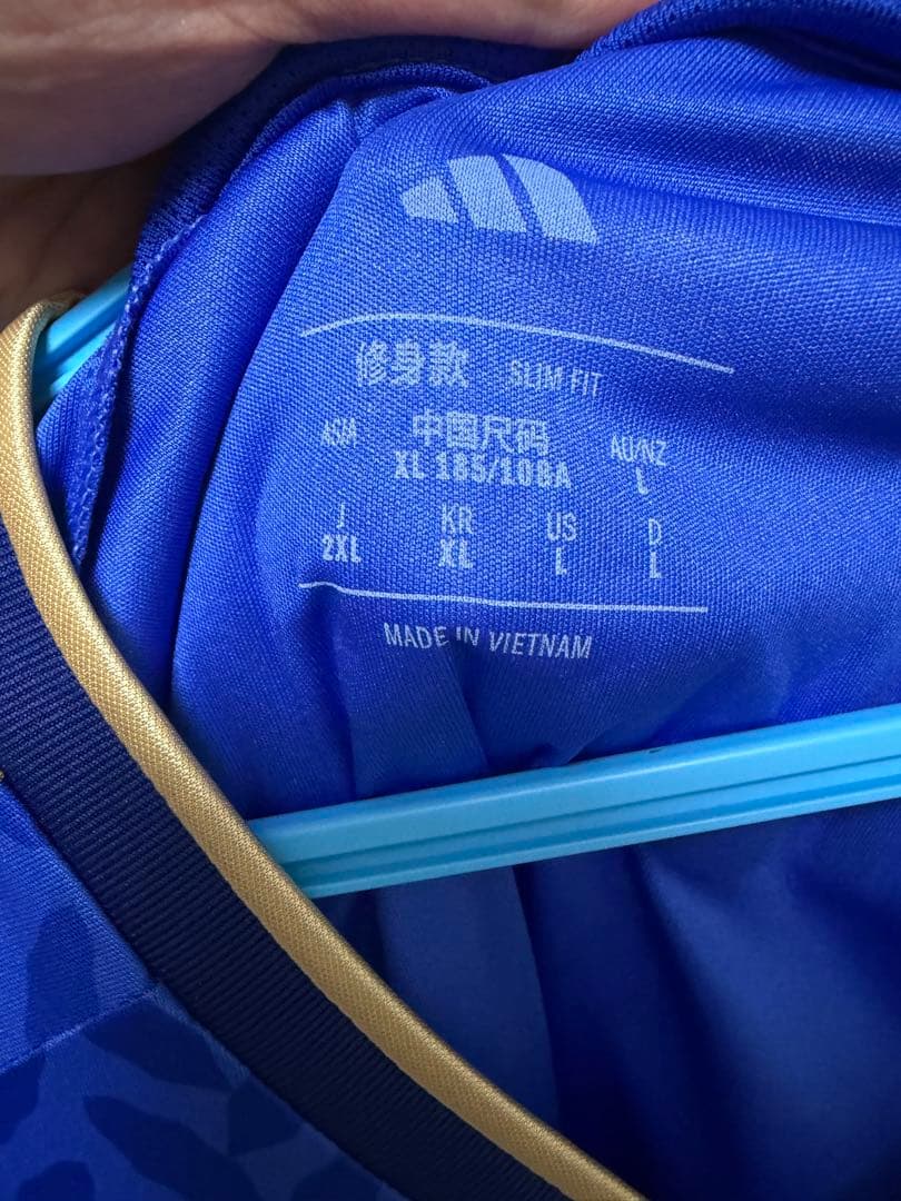 25-26 アディダス イタリア代表 ユニフォーム カラフィオーリ 2XL