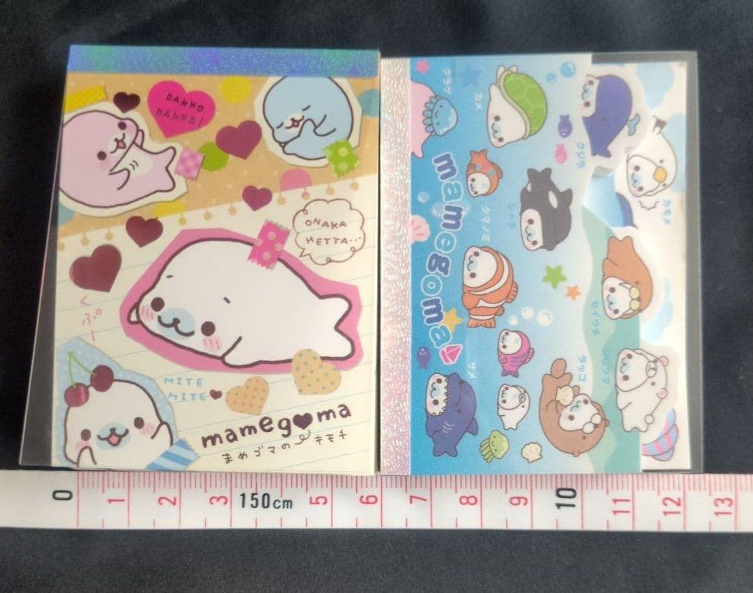 【希少】サンエックス　まめゴマ　メモ帳2冊＆消しゴムセット　平成　当時品