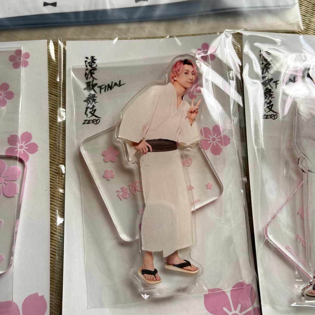 Manアクリルスタンド 浴衣9個セット　ポーチ付き未開封