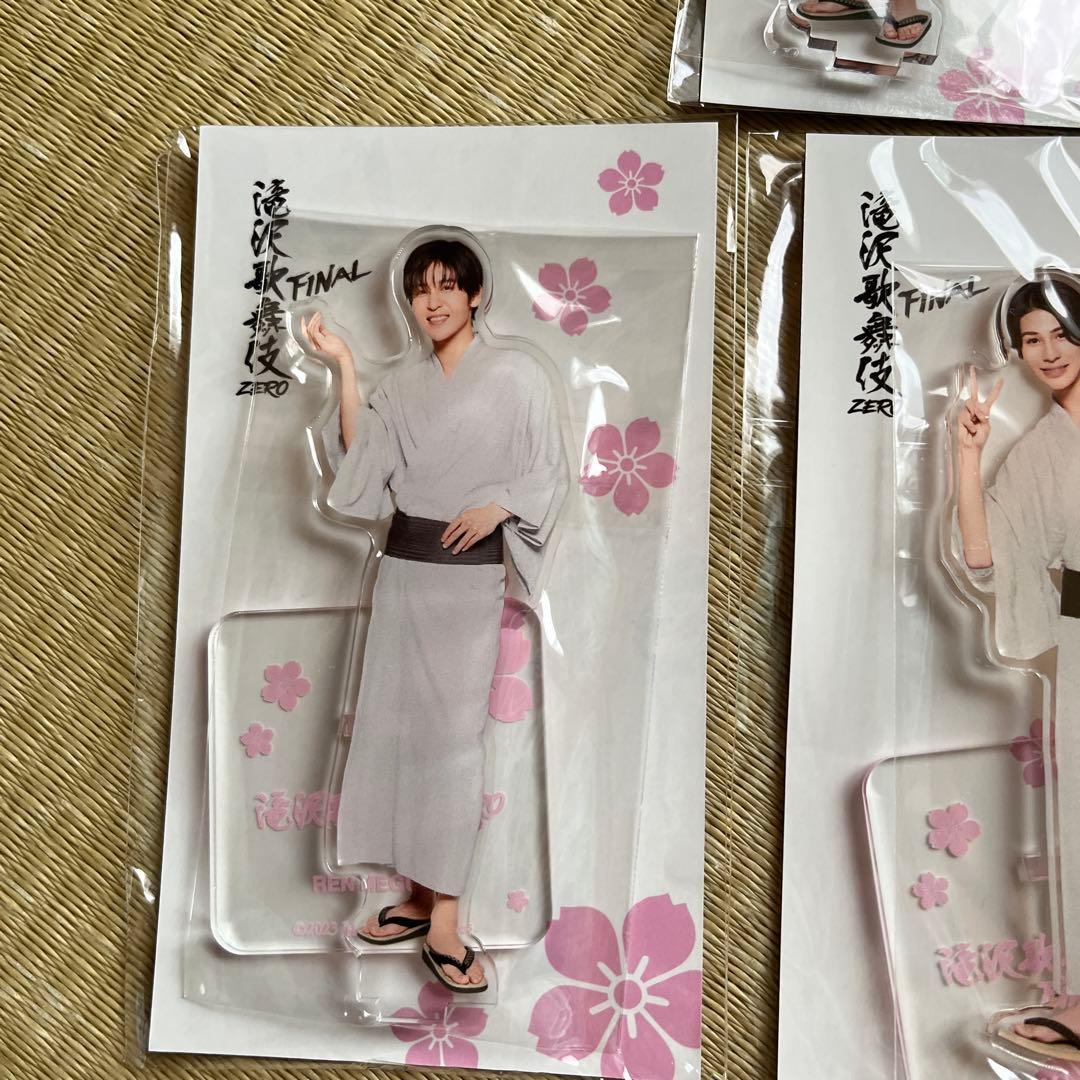 Manアクリルスタンド 浴衣9個セット　ポーチ付き未開封