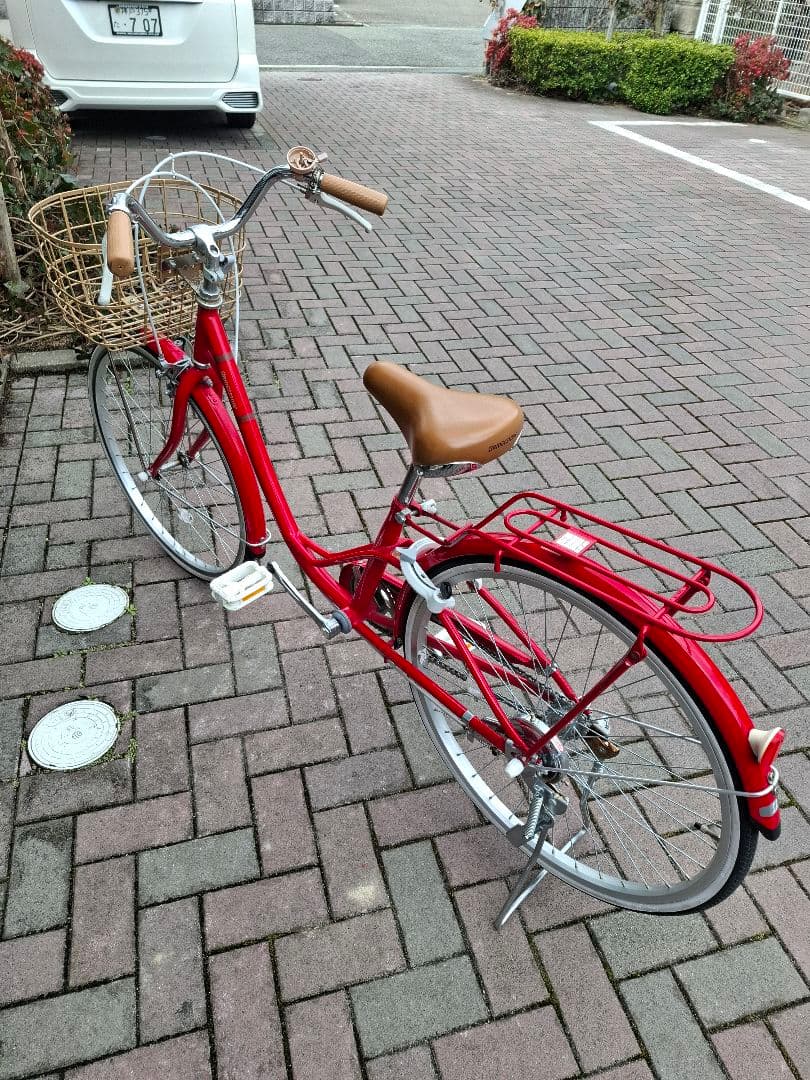 ブリジストン製24インチ子ども用自転車。