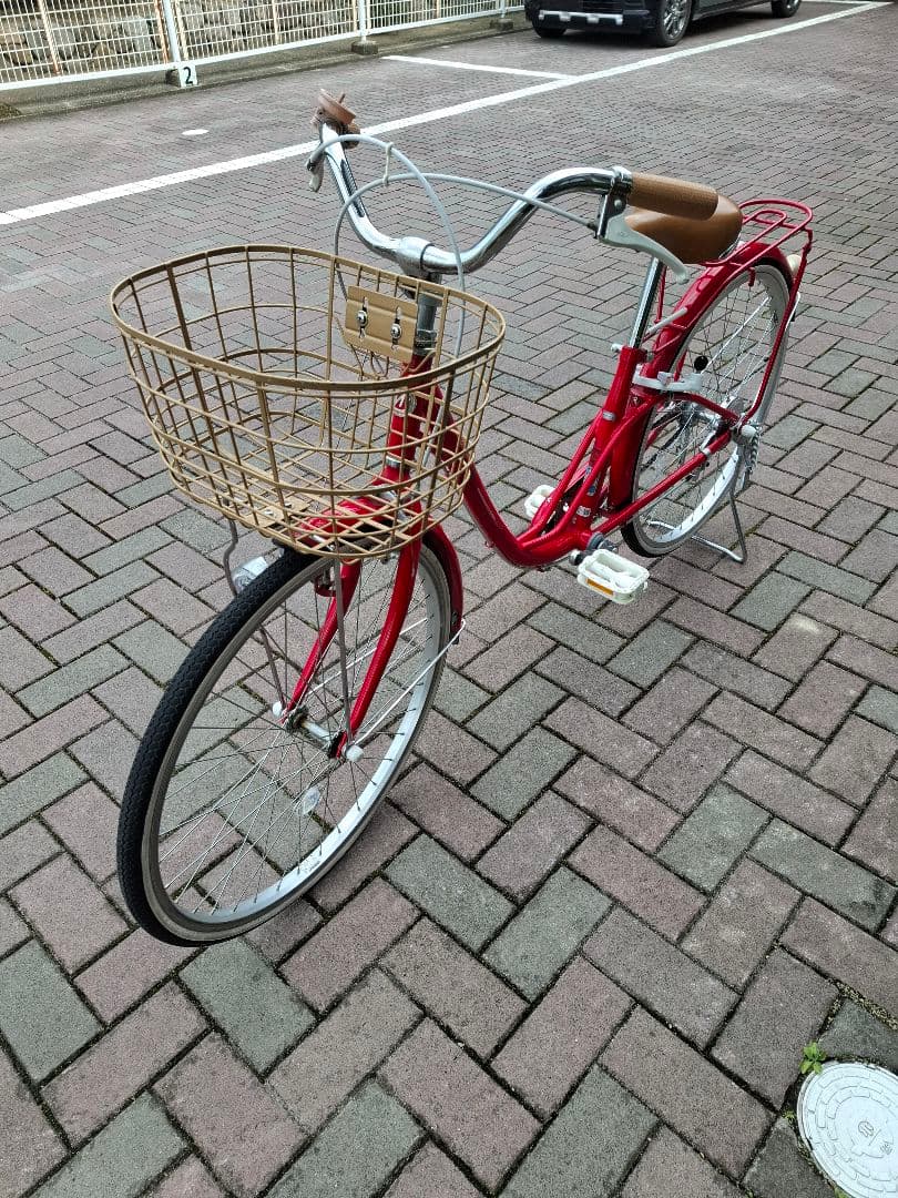 ブリジストン製24インチ子ども用自転車。