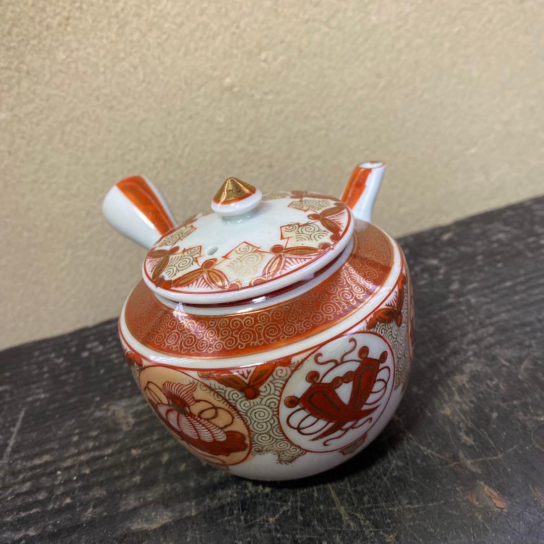 九谷焼手描き宝づくし文急須セット