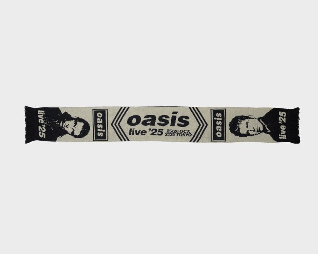 oasis フットボールスカーフ live '25