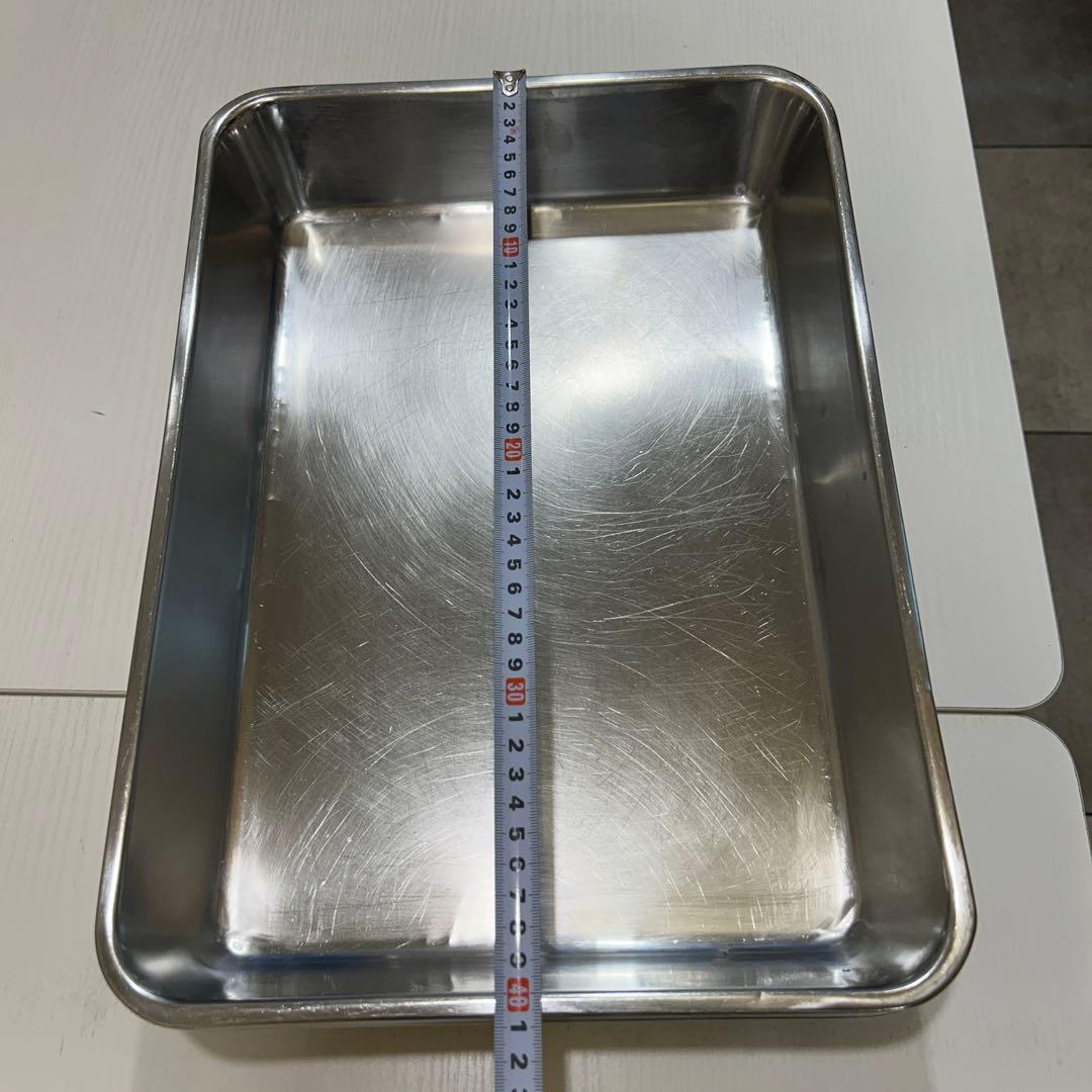 ステンレス製トレー7枚セット