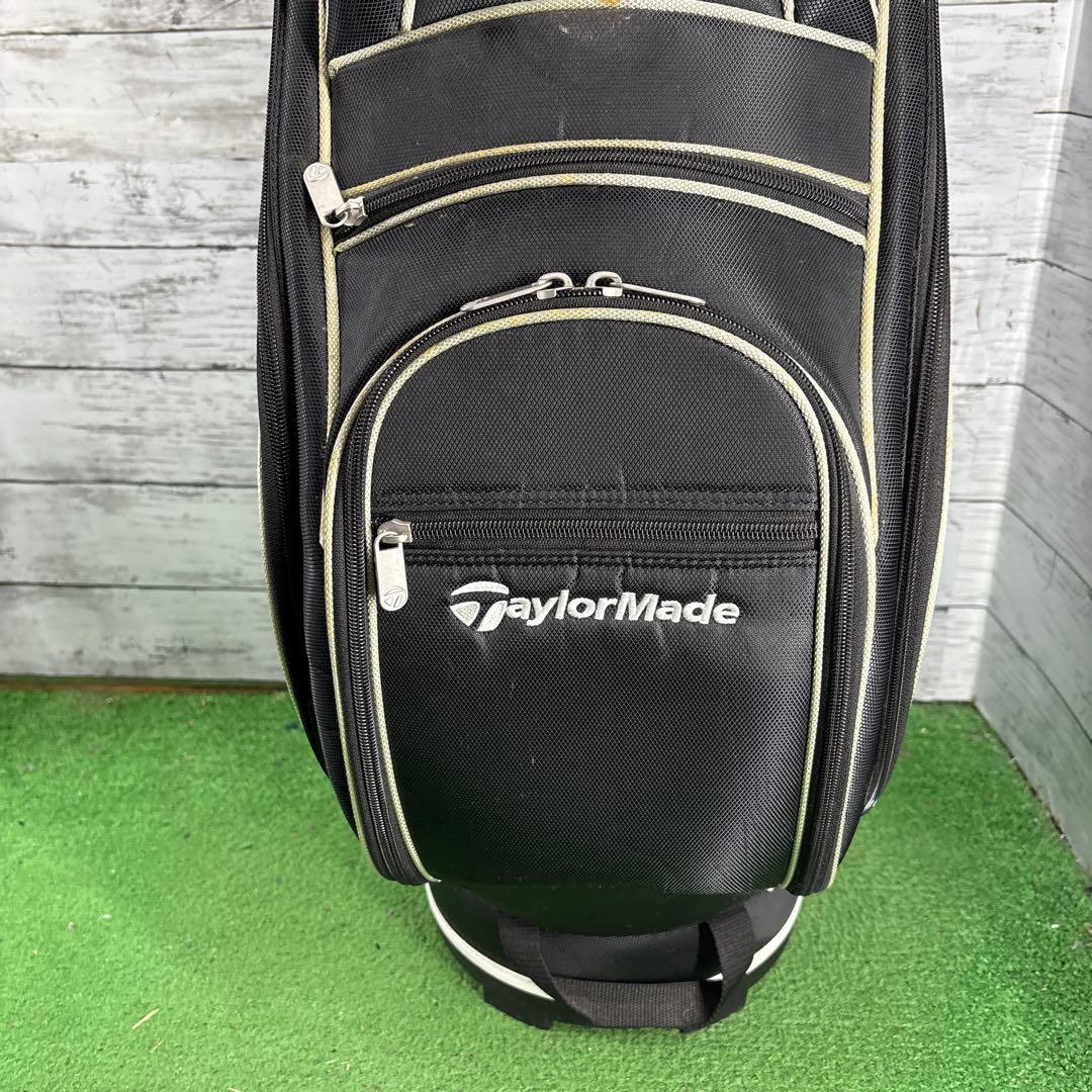TaylorMade キャディバッグ 黒/白
