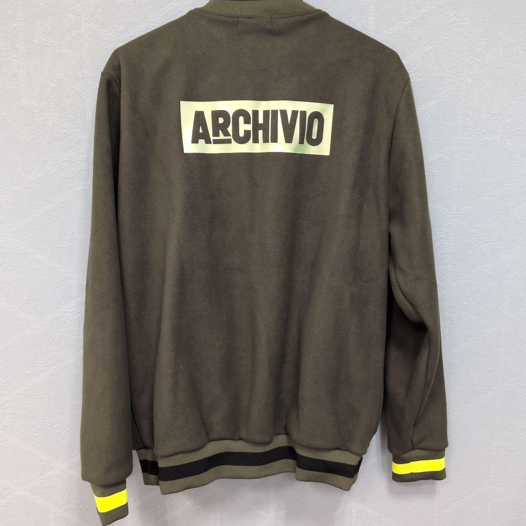 あっぱれ　ARCHIVIO オリーブグリーン ジャケットジップパーカー