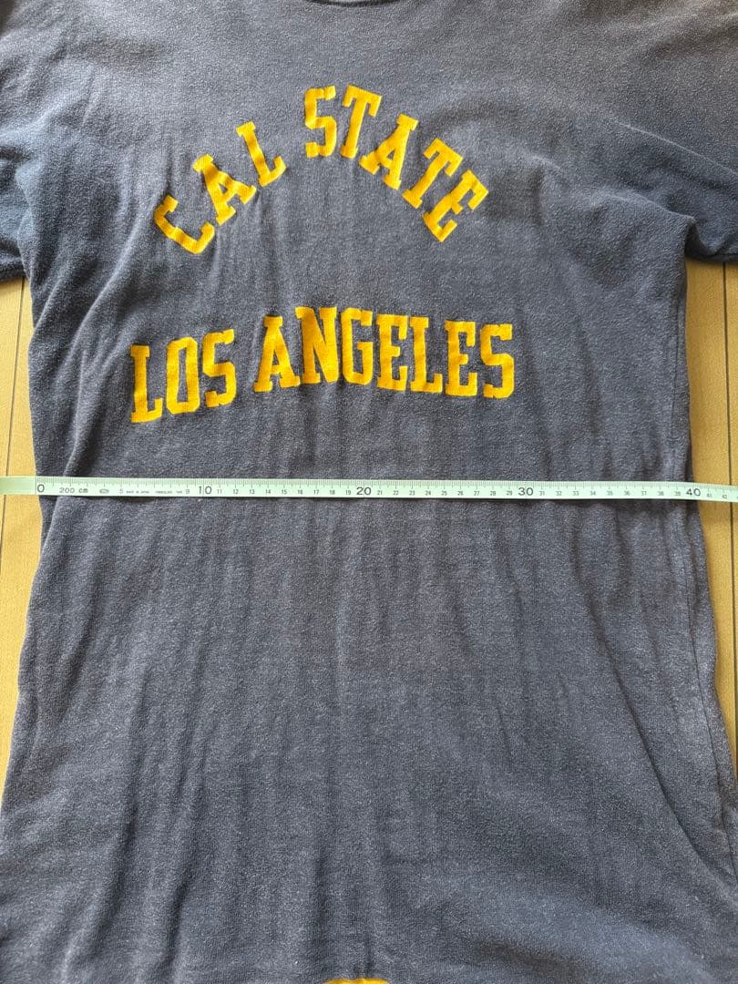 ヴィンテージ　アメリカンフットボールTシャツ ネイビー/イエロー