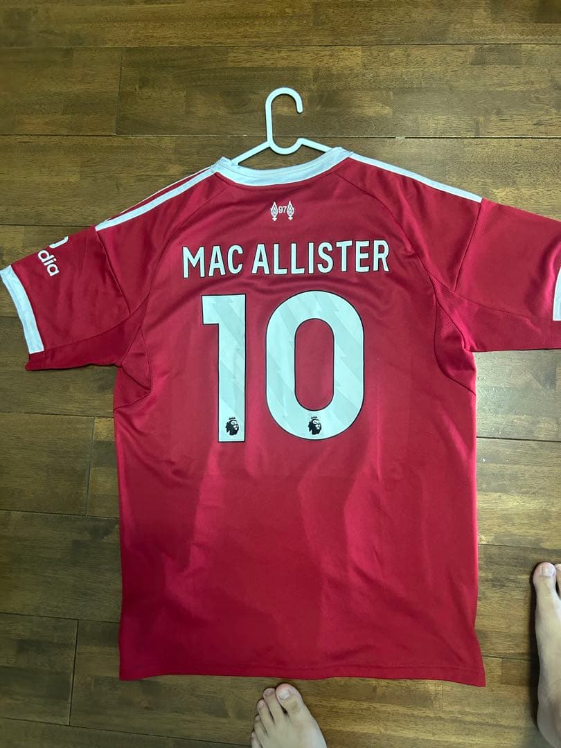 リバプール シャツ MAC ALLISTER 10番
