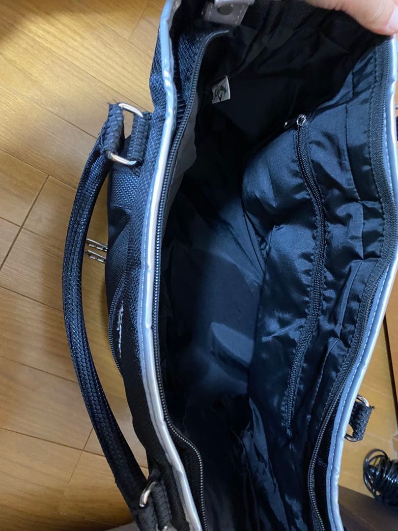 Callaway ゴルフトートバッグ シューズ入れ付き ブラック