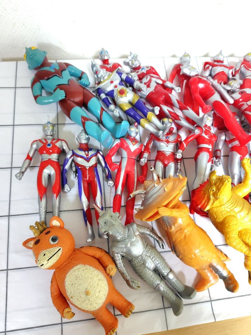 ウルトラマン & 怪獣 ソフビ フィギュア まとめ売り
