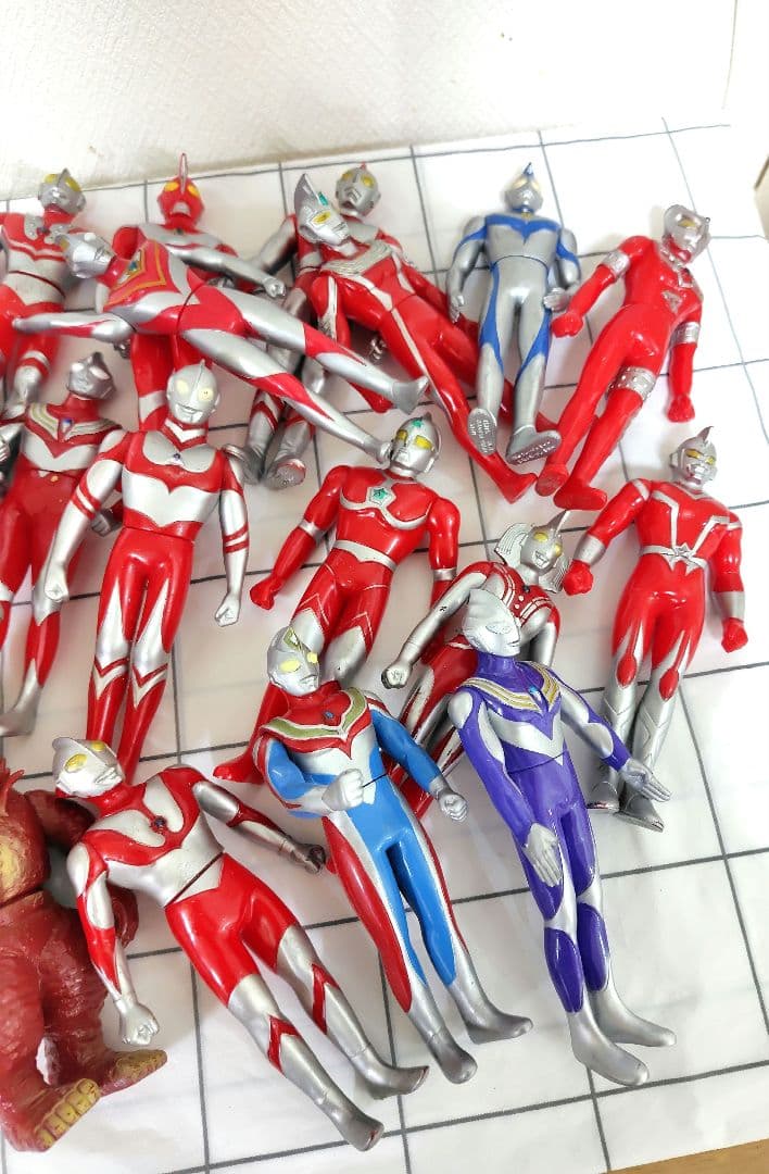 ウルトラマン & 怪獣 ソフビ フィギュア まとめ売り