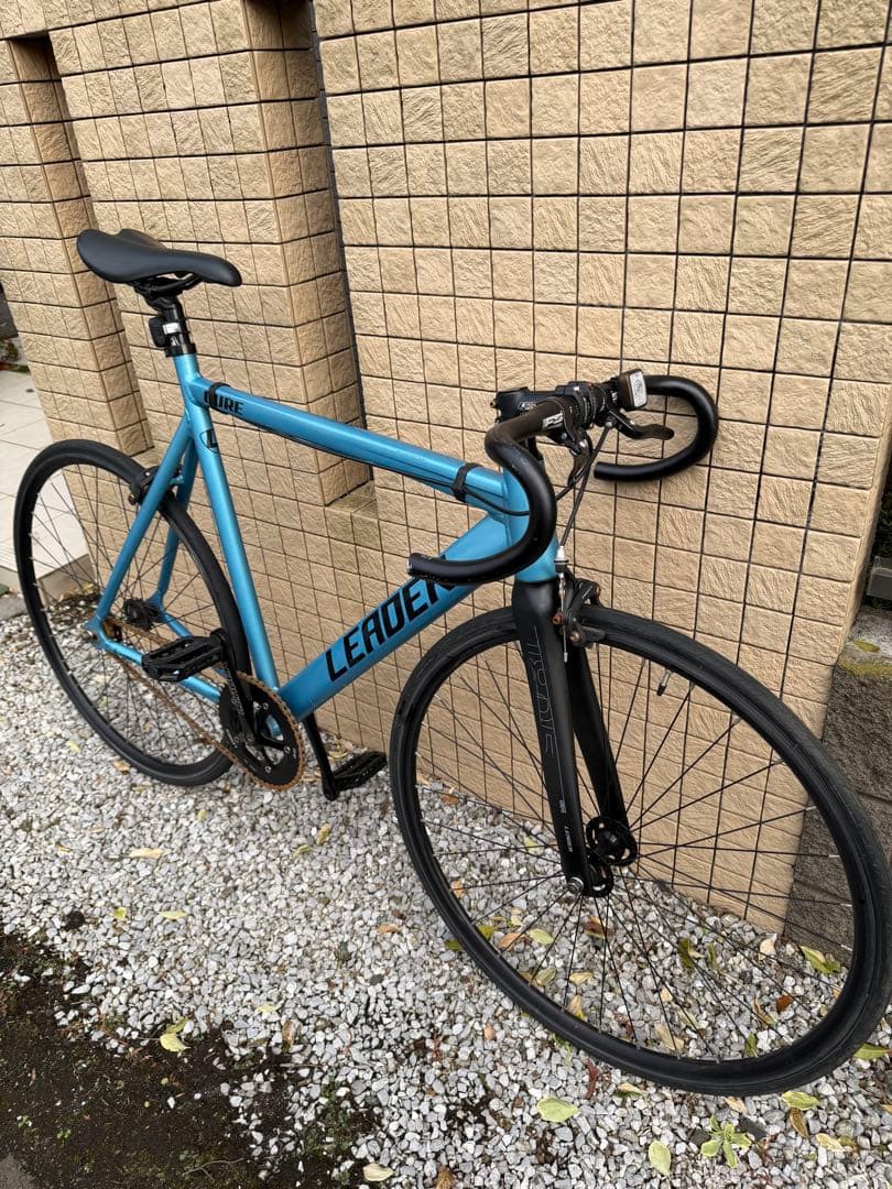 LEADER BIKE CURE ピストバイク Lサイズ相当 ライト付