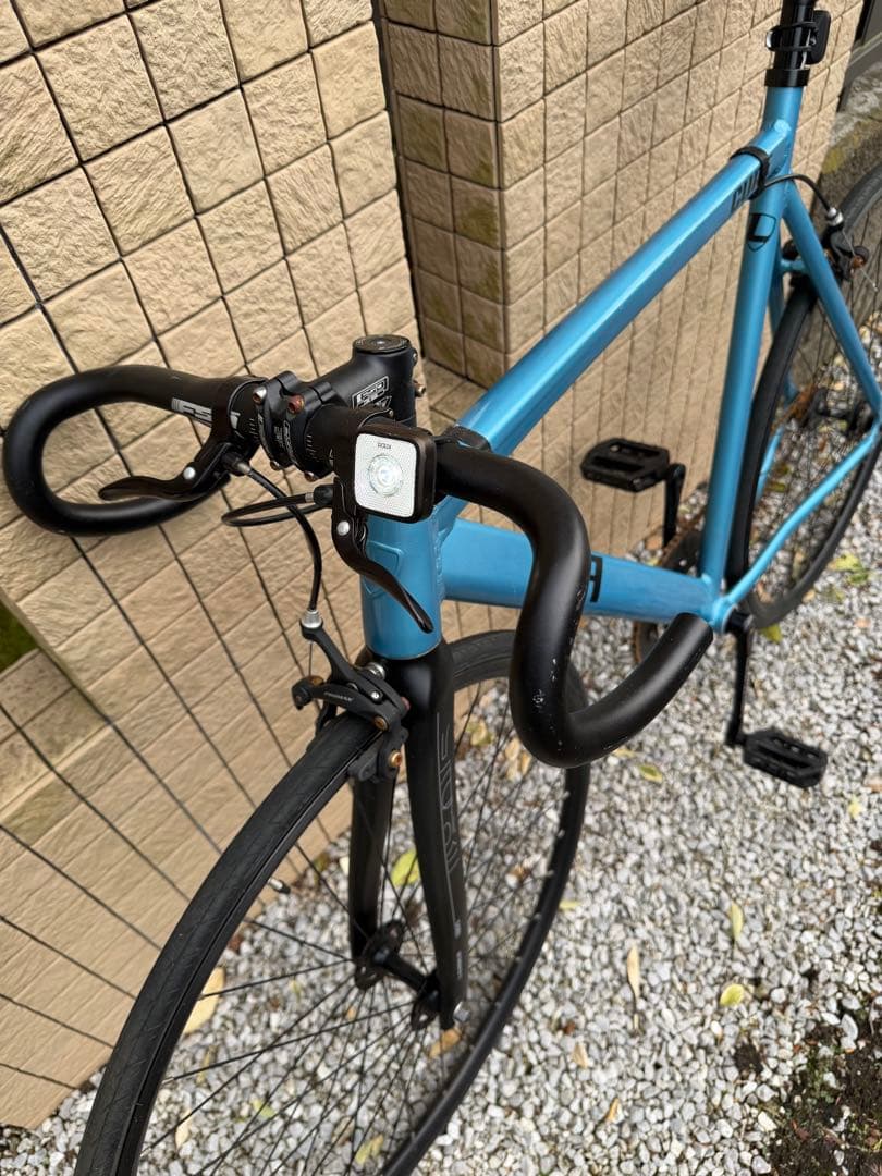 LEADER BIKE CURE ピストバイク Lサイズ相当 ライト付