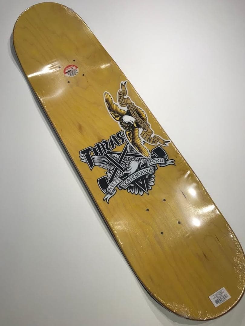 【激レア】ANTIHERO x THRASHER 8.38\"【新品送料込】黒