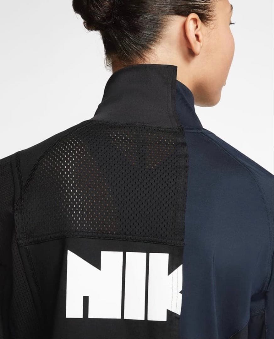 sacai × NIKE ウィメンズハーフジップランニングジャケット サイズXL