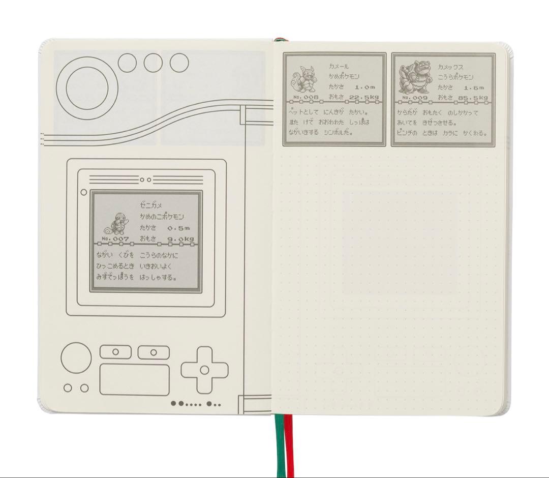 Moleskine Pokémon Timeless Adventure ノート