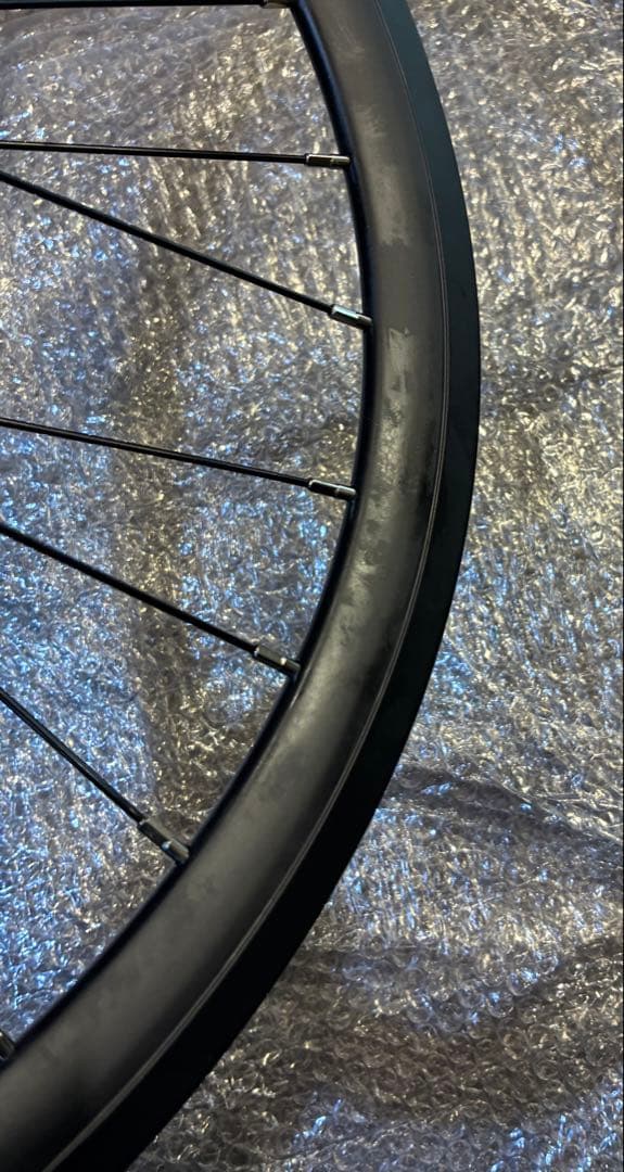 未使用 ブラック 完組フロントホイール 20インチ(451)自転車用
