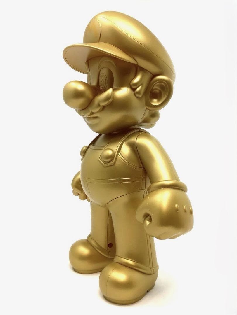 スーパーマリオ ビッグアクションフィギュア ゴールドマリオ ビルダーマリオ 2種