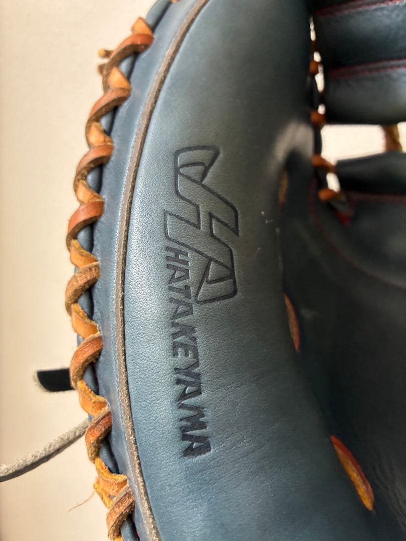 HATAKEYAMA M6 和牛軟式キャッチャーミット22M6 Jブルー