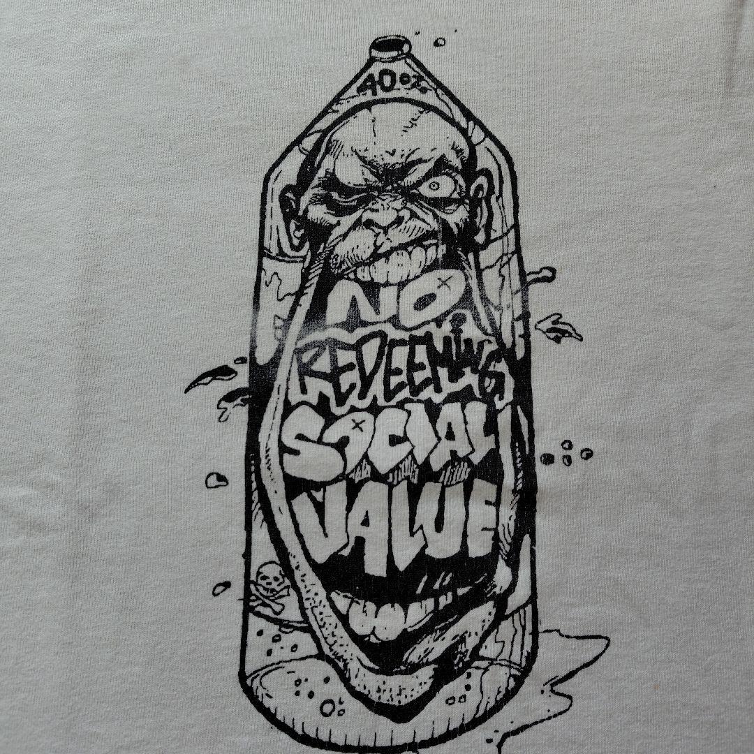 NYHC NO REDEEMIG SOCIAL VALUE Tシャツ 　サイズL