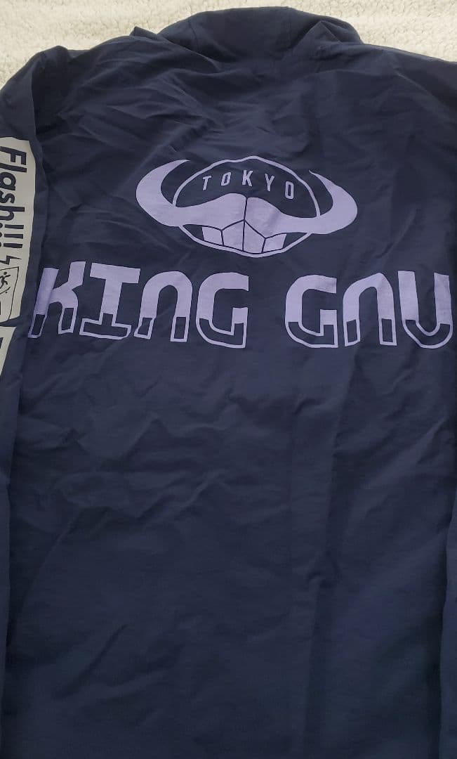 King Gnu Flash!!!アノラック ネイビー Lサイズ