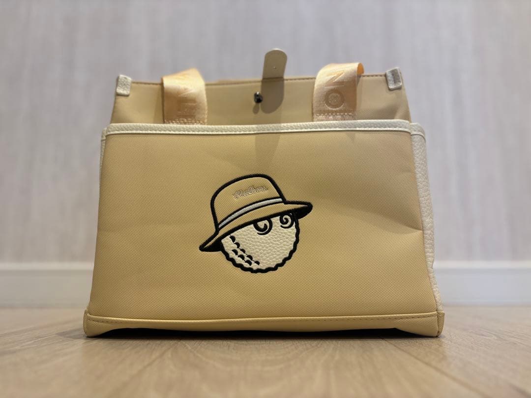 Malbon Golf ゴルフ カートバッグ バック ベージュ