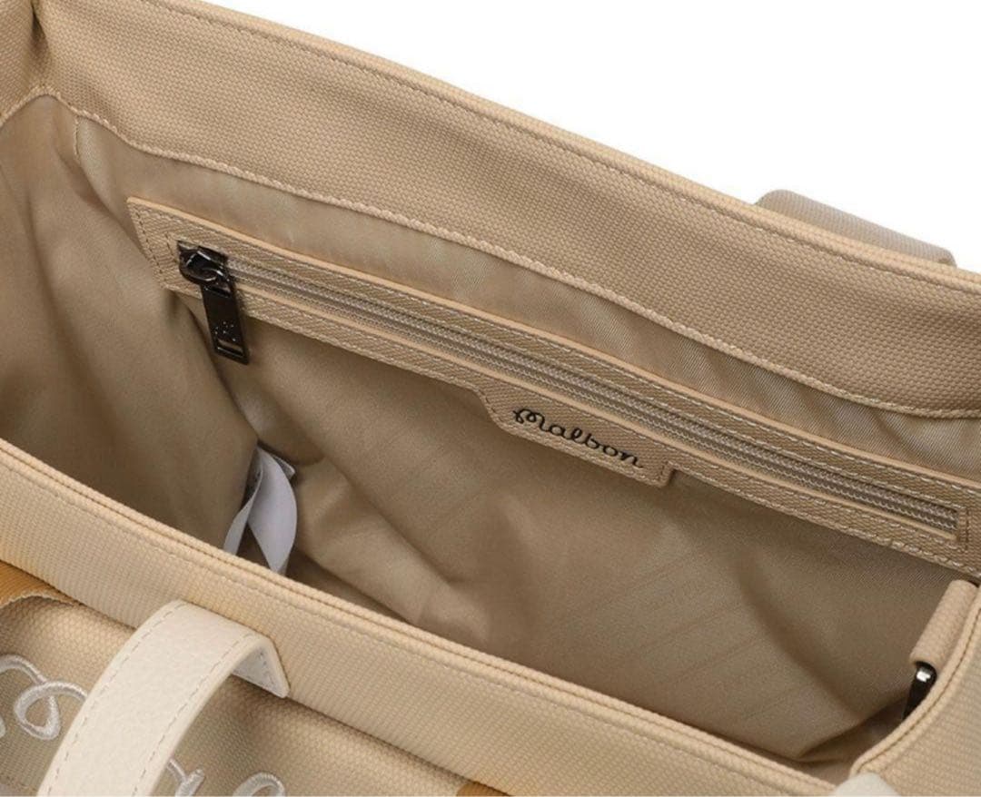 Malbon Golf ゴルフ カートバッグ バック ベージュ