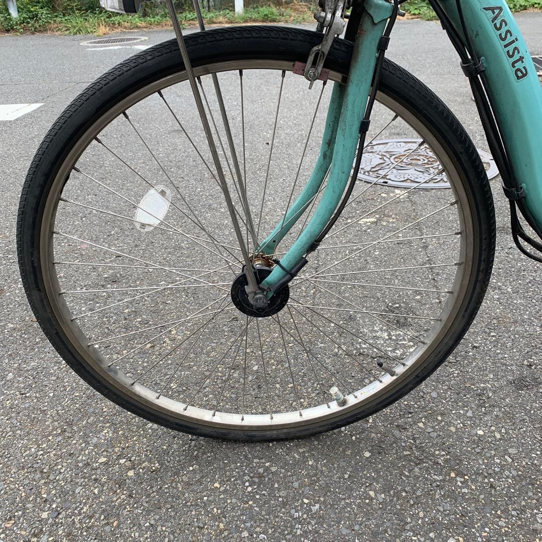 [583]送料無料 ブリヂストン Assista 電動自転車　充電器なし