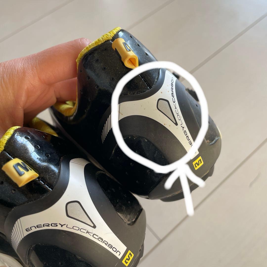 MAVIC 自転車用シューズ 7.5 26センチ　黒/黄色