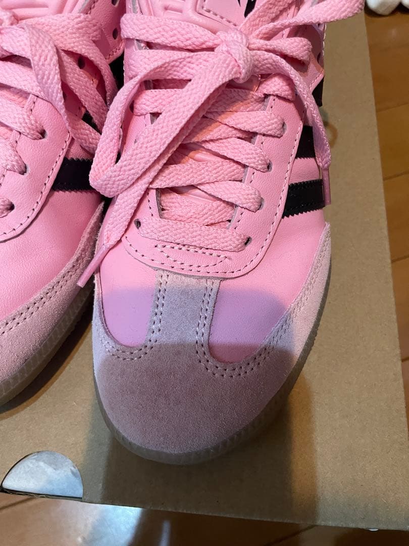 adidas サンバ　メッシ　ピンク 23.5cm