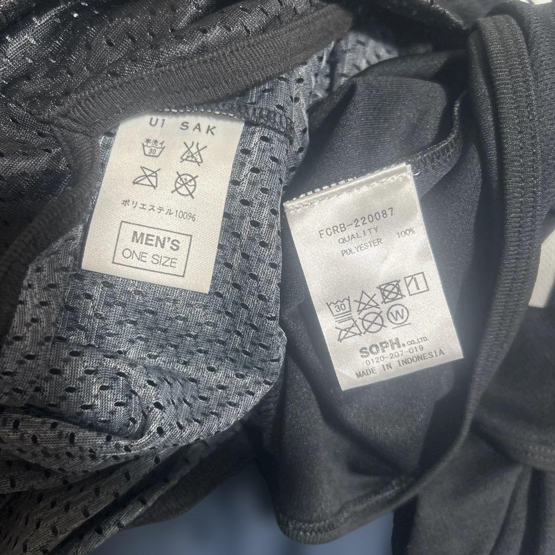FC.Real Bristolメッシュ&ポリエステルタンクトップ ２枚セット黒