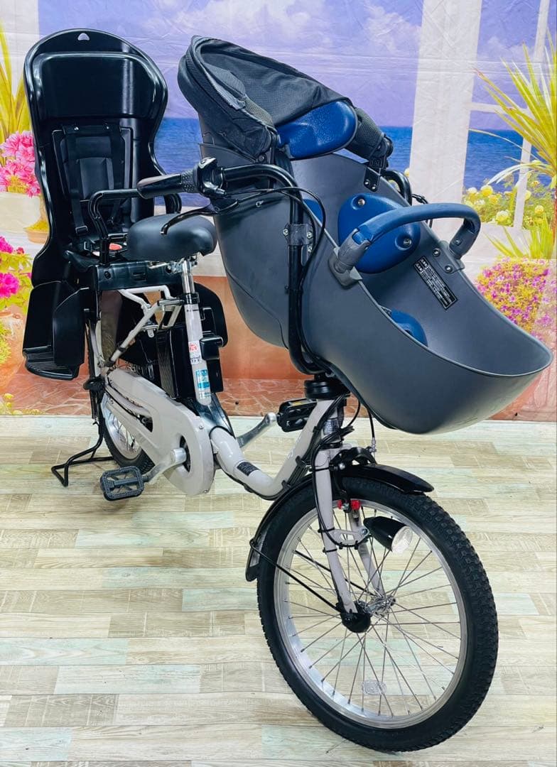 2019年！ギュットクルームDX16AH！⭐️子供乗せ電動アシスト自転車Y3574