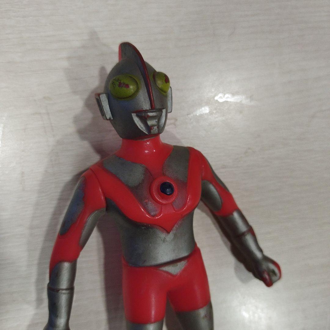 レア【当時物】ポピー ウルトラマン ソフビ 70年代 足型