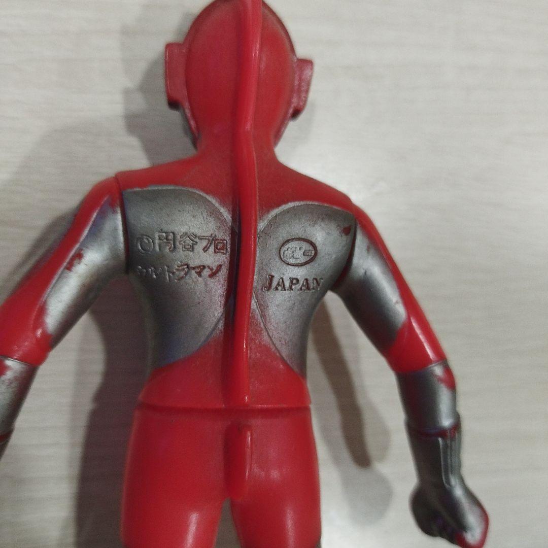 レア【当時物】ポピー ウルトラマン ソフビ 70年代 足型