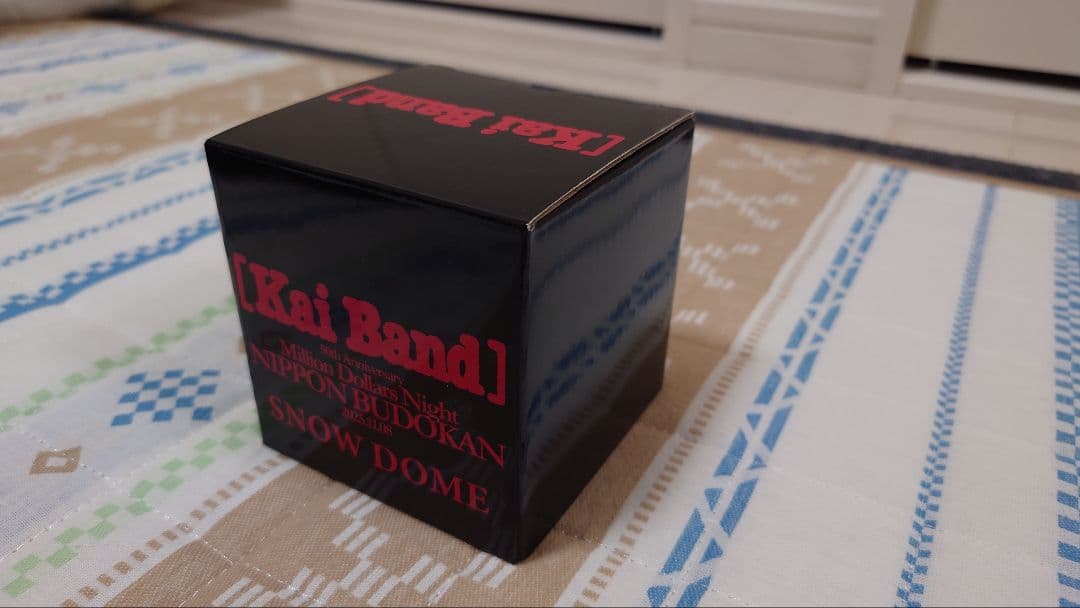 【未開封品】甲斐バンド 50周年日本武道館ライブ VIP席特典スノードーム