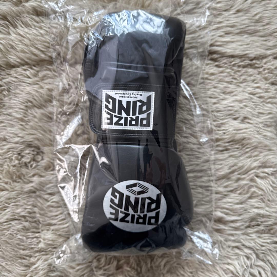 新品 プライズリング　ボクシンググローブ　本革製　10oz 黒