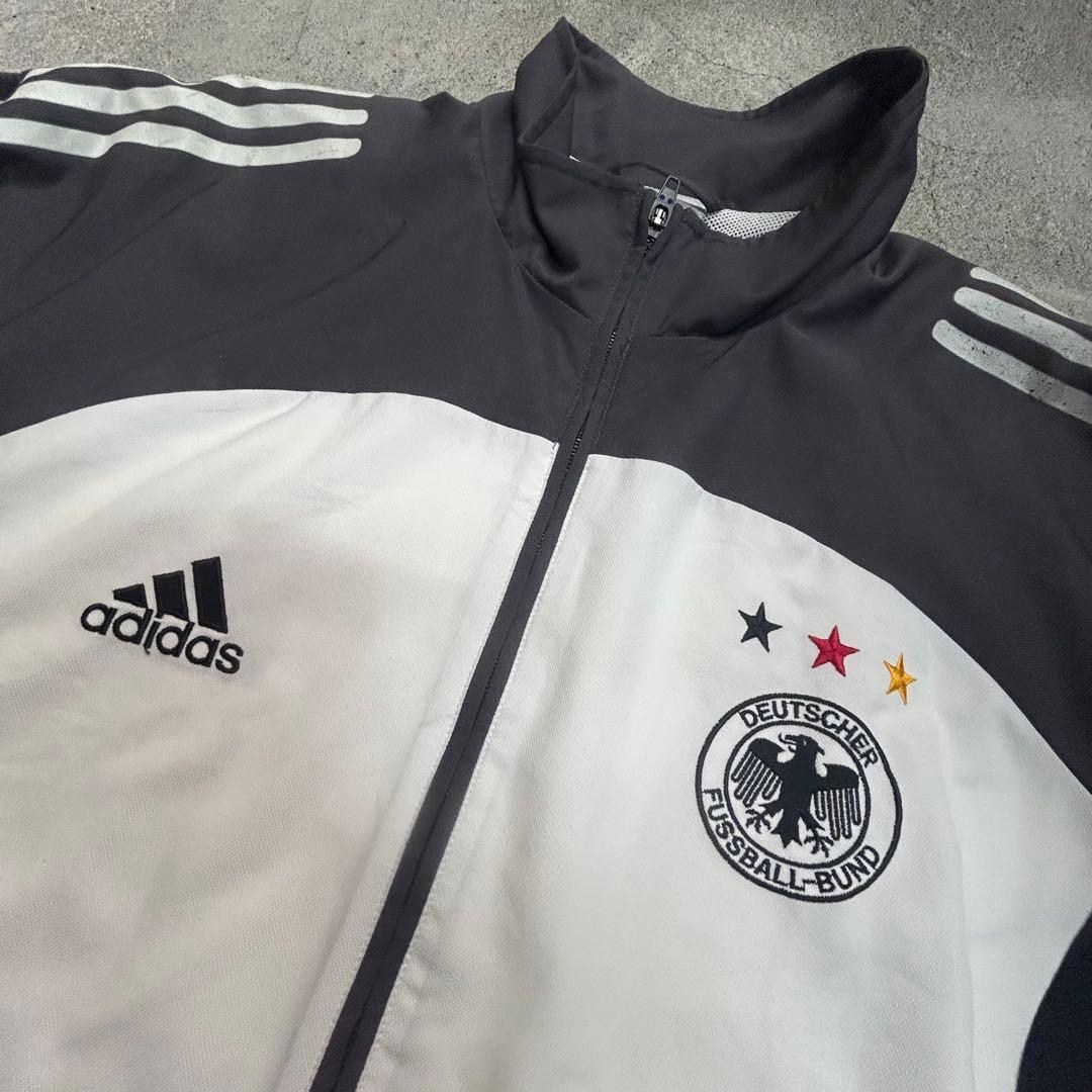 2002年W杯ドイツ代表 ウィンドブレーカー セットアップ ジャージ 上下 L