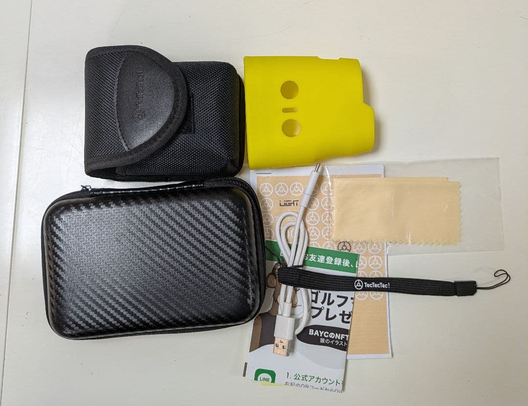 TecTecTec ゴルフ レーザー距離計 充電式